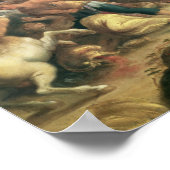 Hercules, Deianeira en het centrum Eurytion Poster (Hoek)