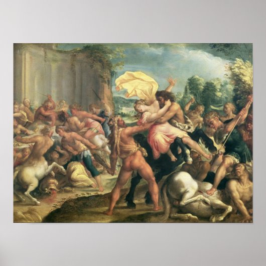 Hercules, Deianeira en het centrum Eurytion Poster (Voorkant)