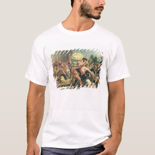 Hercules, Deianeira en het centrum Eurytion T-shirt (Voorkant)