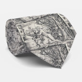 Hercules die de Nemean Lion doden Stropdas (Opgerold)