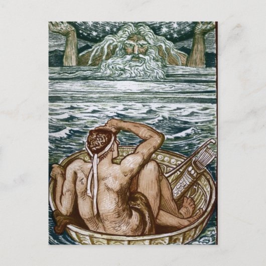 Hercules en Atlas Briefkaart (Voorkant)