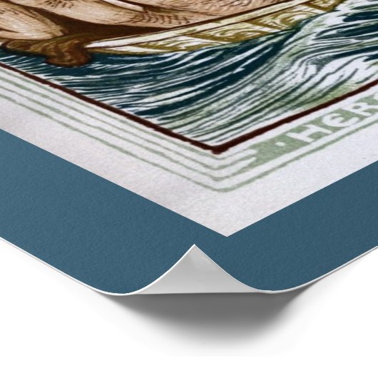 Hercules en Atlas Poster (Hoek)