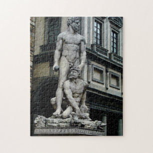Hercules en Cacus Statue Legpuzzel