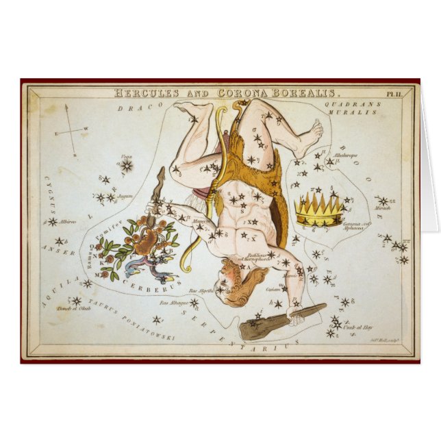 Hercules en Corona Borealis (Voorkant Horizontaal)