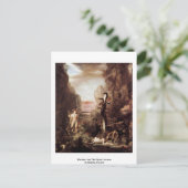 Hercules en de hydra Lernaean door Moreau, Gustave Briefkaart (Staand voorkant)