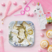 Hercules en de kroon  hemelse kaart papieren bordje (Feest)