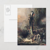 Hercules en de Lernaean Hydra Briefkaart (Voorkant / Achterkant)