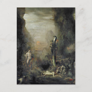 Hercules en de Lernaean Hydra Briefkaart