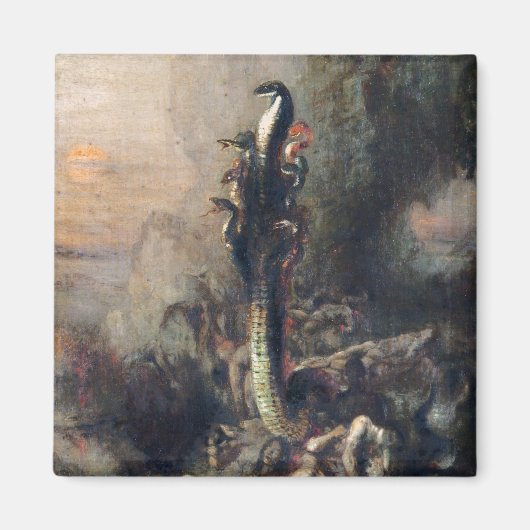 Hercules en de Lernaean Hydra Magneet (Voorkant)
