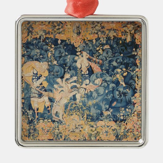 Hercules en de Lernaean Hydra Metalen Ornament (Voorkant)