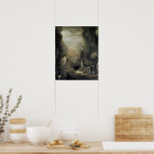 Hercules en de Lernaean Hydra Poster (Keuken)