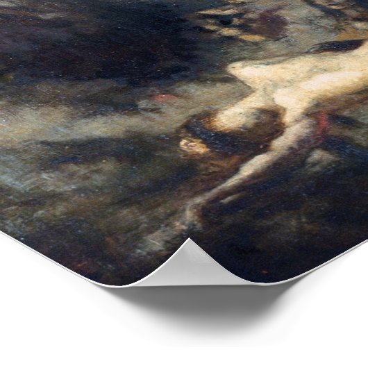 Hercules en de Lernaean Hydra Poster (Hoek)