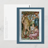 Hercules en de Nymfs Briefkaart (Voorkant / Achterkant)