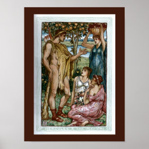 Hercules en de Nymfs Poster