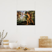 Hercules en de Stymfaliaanse vogels, 1600 Poster (Keuken)