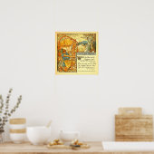 Hercules en de Wagoneer Walter Crane Poster (Keuken)