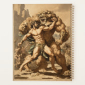 Hercules en het driekoppige monster planner (Achterkant)