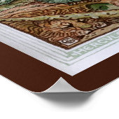 Hercules en het oude Man van het Zee Poster (Hoek)