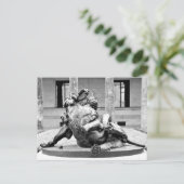 Hercules en Nemean Lion Briefkaart (Staand voorkant)