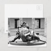 Hercules en Nemean Lion Briefkaart (Voorkant / Achterkant)