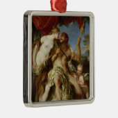 Hercules en Omphale, 1724 Metalen Ornament (Rechts)