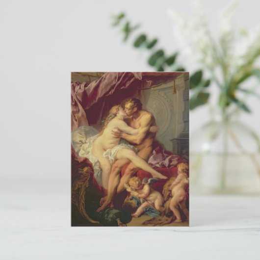 Hercules en Omphale Briefkaart (Staand voorkant)