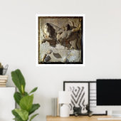 Hercules Fighting the Cretan Bull, een van de seri Poster (Thuiskantoor)