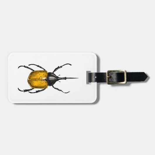 Hercules kever bagagelabel (Voorkant horizontaal)