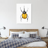 Hercules kever canvas afdruk (Insitu (Slaapkamer))