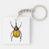 Hercules kever sleutelhanger (Achterkant)