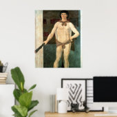 Hercules - Piero della Francesca - 1465 Poster (Thuiskantoor)
