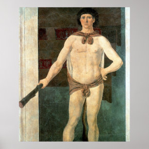 Hercules - Piero della Francesca - 1465 Poster