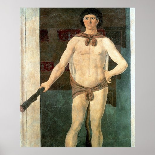 Hercules - Piero della Francesca - 1465 Poster (Voorkant)