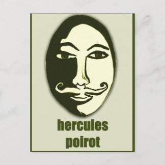 hercules Poirot Briefkaart
