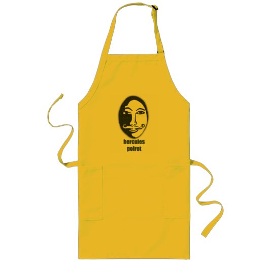 Hercules Poirot Lang Schort (Voorkant)