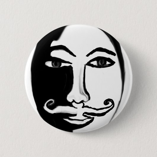 Hercules Poirot Ronde Button 5,7 Cm (Voorkant)