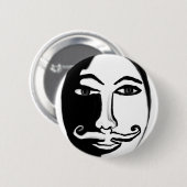 Hercules Poirot Ronde Button 5,7 Cm (Voorkant /achterkant)
