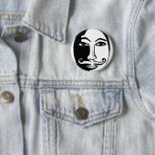Hercules Poirot Ronde Button 5,7 Cm (In situ)