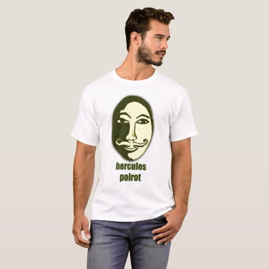 Hercules Poirot T-shirt (Voorkant volledig)