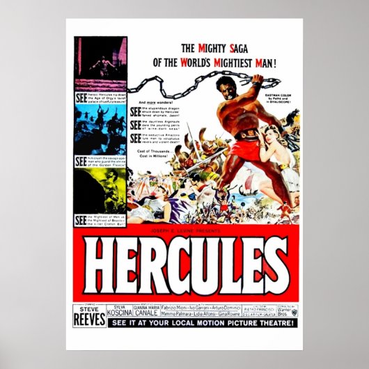 Hercules Poster (Voorkant)