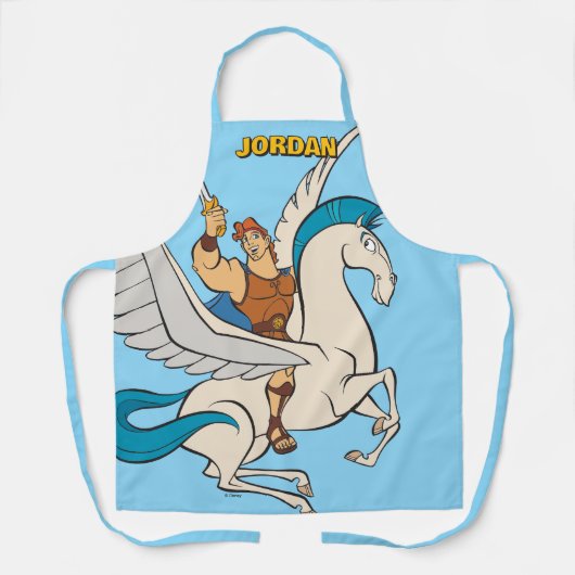 Hercules Riding Pegasus Apron Schort (Voorkant)