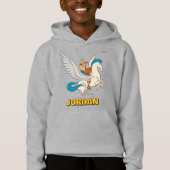 Hercules Riding Pegasus Hoodie (Voorkant)