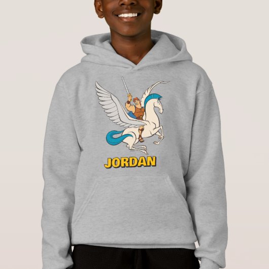 Hercules Riding Pegasus Hoodie (Voorkant)