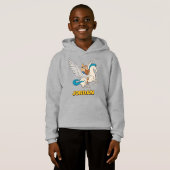 Hercules Riding Pegasus Hoodie (Voorkant volledig)