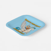 Hercules Riding Pegasus Paper Plates Papieren Bordje (Gebogen)