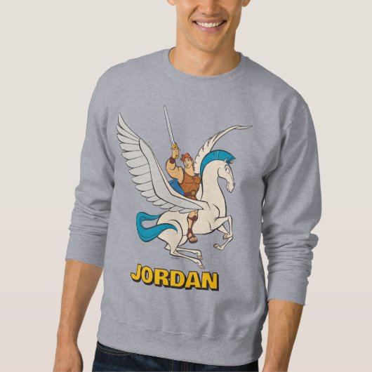 Hercules Riding Pegasus Sweatshirt (Voorkant)