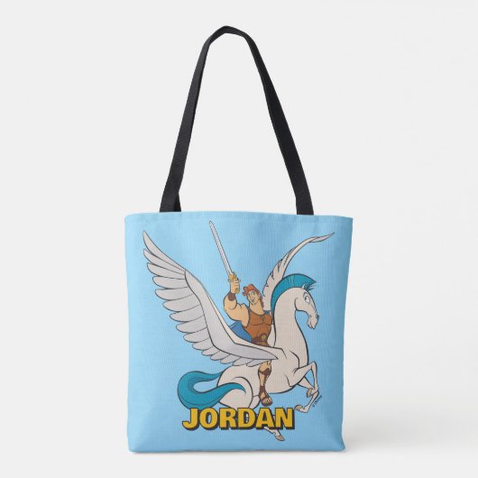 Hercules Riding Pegasus Tote Bag (Achterkant)