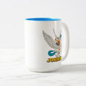 Hercules Riding Pegasus Two-Tone Coffee Mug Tweekleurige Koffiemok (Voorkant rechts)
