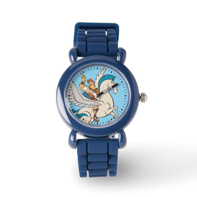 Hercules Riding Pegasus Watch Horloge (Voorkant)