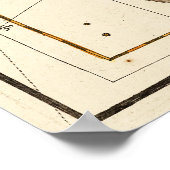 Hercules, Sagittarius, Delphinus en Scorpius Poster (Hoek)